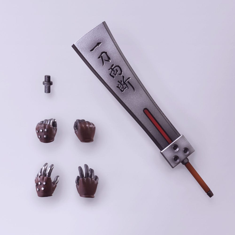 Final Fantasy VII Bring Arts Actionfigur Cloud Strife Hardedge Ver. 15 cm - Preorder - ETA: 22.01.2026