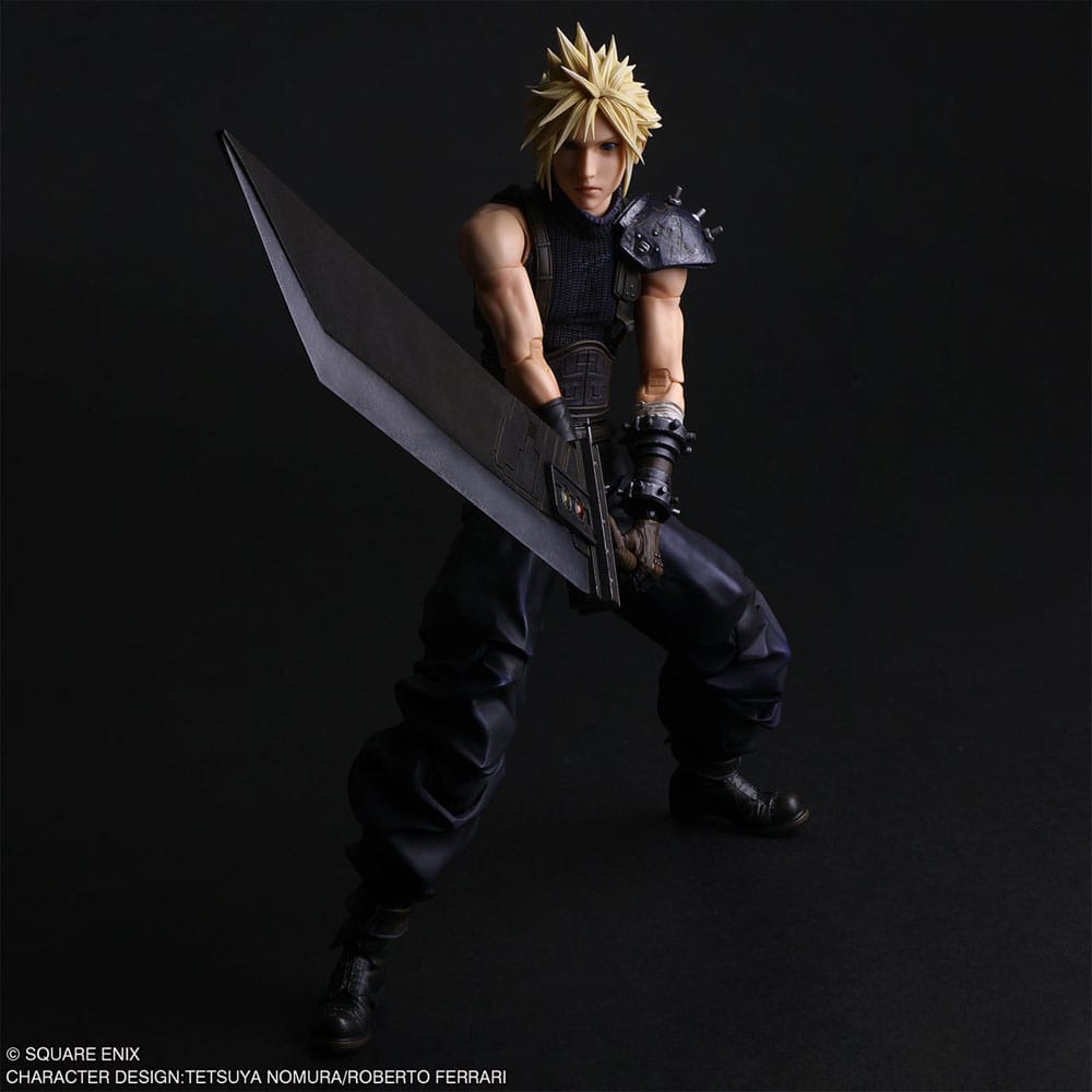 Final Fantasy VII Rebirth Play Arts Shin Actionfigur Cloud Strife 27 cm - Preorder - ETA: 27.07.2026