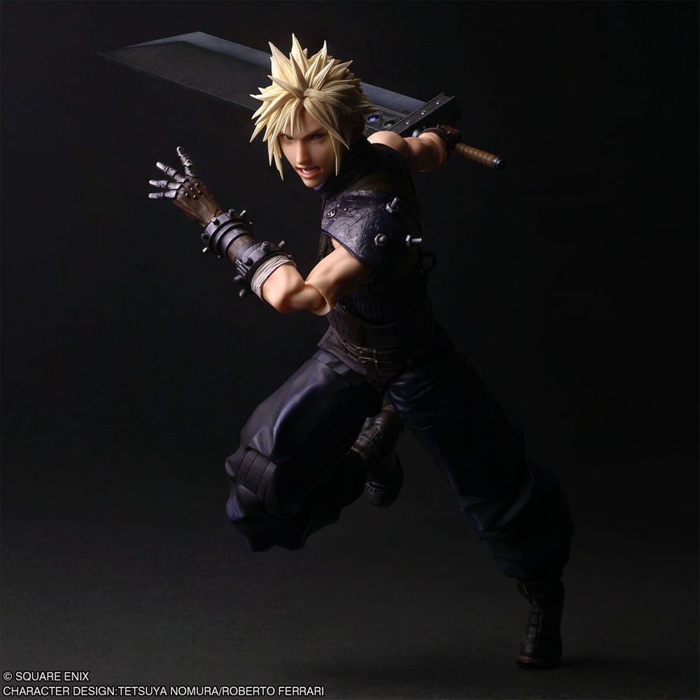 Final Fantasy VII Rebirth Play Arts Shin Actionfigur Cloud Strife 27 cm - Preorder - ETA: 27.07.2026