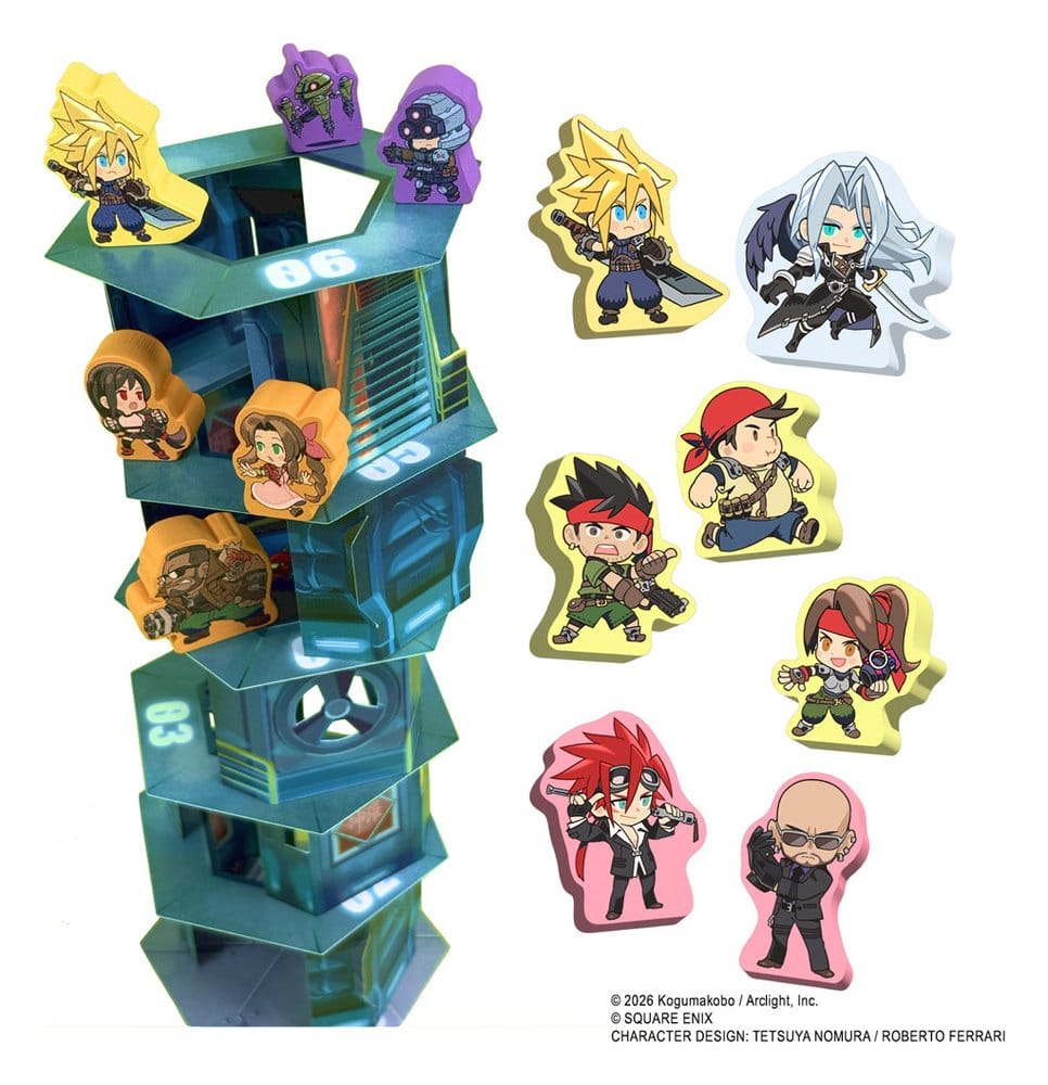 Final Fantasy VII Brettspiel Ascend The Shinra Tower - Preorder - ETA: 25.03.2027