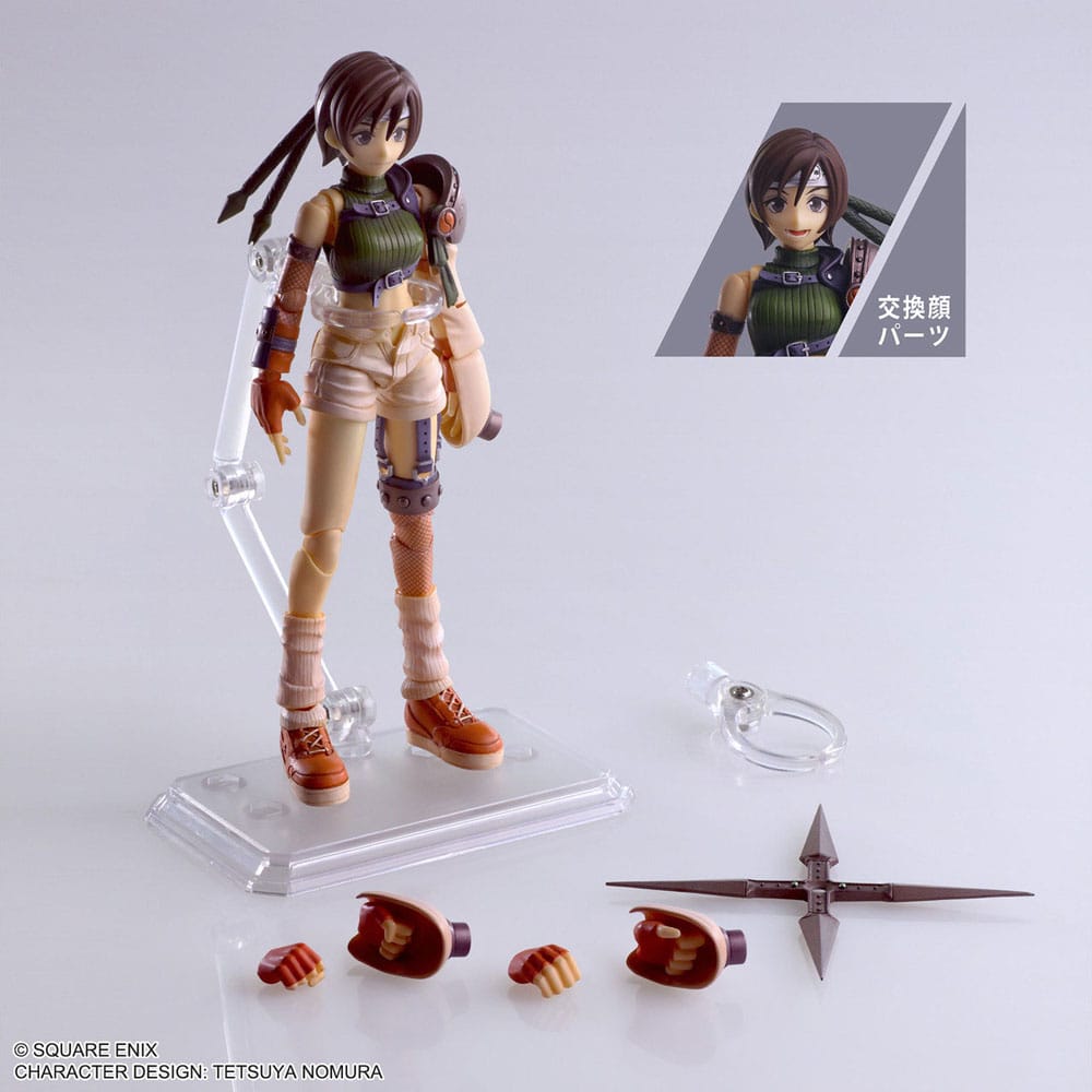 Final Fantasy VII Bring Arts Actionfigur Yuffie Kisaragi 13 cm - Preorder - ETA: 16.10.2025