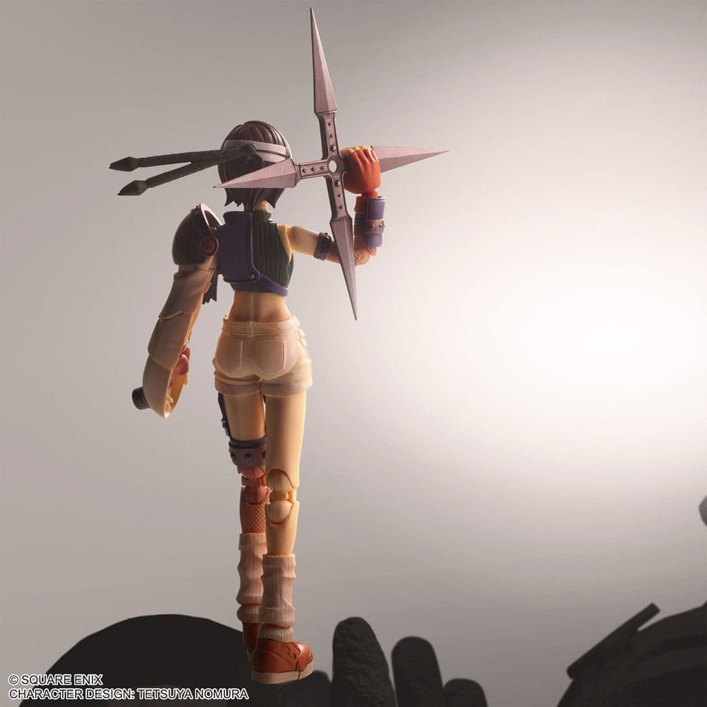 Final Fantasy VII Bring Arts Actionfigur Yuffie Kisaragi 13 cm - Preorder - ETA: 16.10.2025