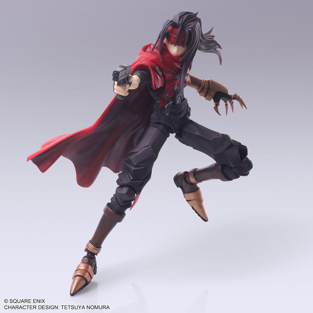 Final Fantasy VII Bring Arts Actionfigur Vincent Valentine 15 cm - Preorder - ETA: 16.10.2025