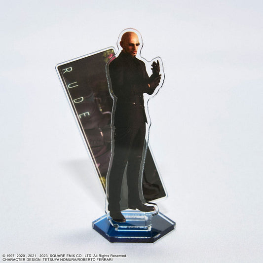 Final Fantasy VII Remake Acryl Figur Rude 8 cm - Versand: 5-7 Tage nach Bestellung
