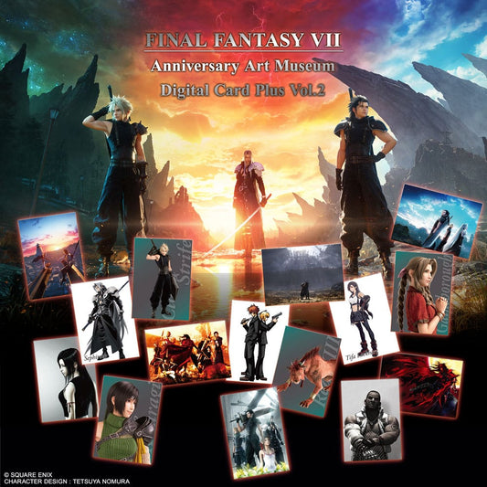 Final Fantasy VII TCG Anniversary Art Museum Digital Card Plus Vol. 2 Booster Display (20) *Englische Version* - Versand: 5-7 Tage nach Bestellung