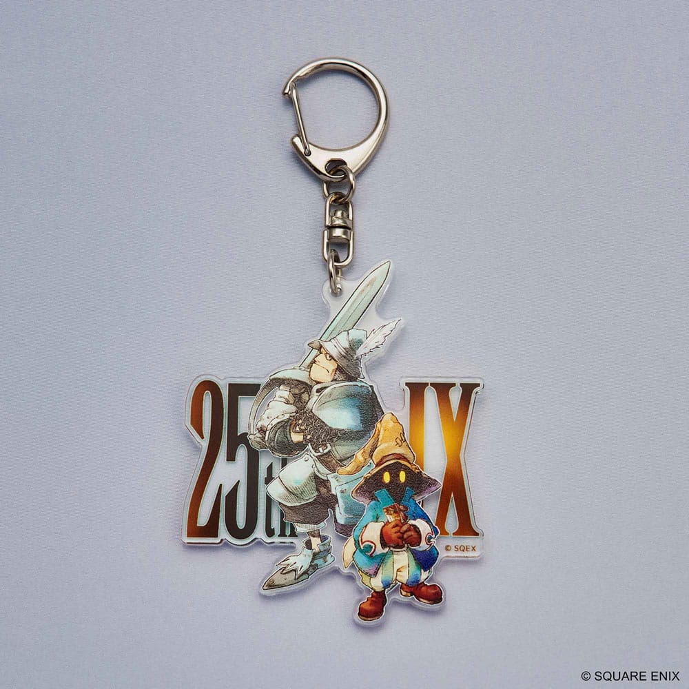 Final Fantasy IX Acryl-Schlüsselanhänger 25th Anniversary Vivi & Steiner - Versand: 7 Tage nach Bestellung