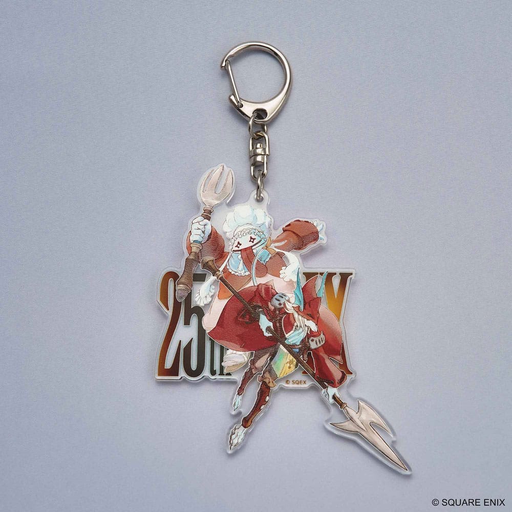 Final Fantasy IX Acryl-Schlüsselanhänger 25th Anniversary Quina & Freya - Versand: 7 Tage nach Bestellung