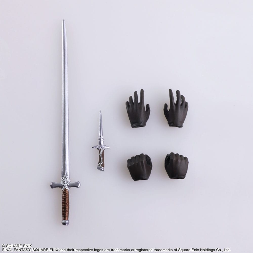 Final Fantasy VII Bring Arts Actionfigur Joshua Rosefield 15 cm - Versand: 5-7 Tage nach Bestellung