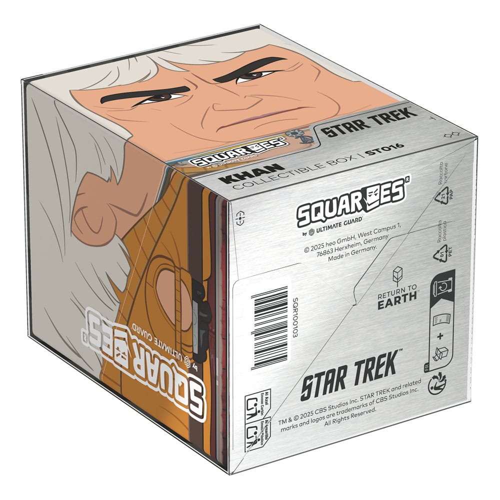 Squaroes Squaroe Star Trek: The Original Series ST016 - Khan - Versand: 5-7 Tage nach Bestellung
