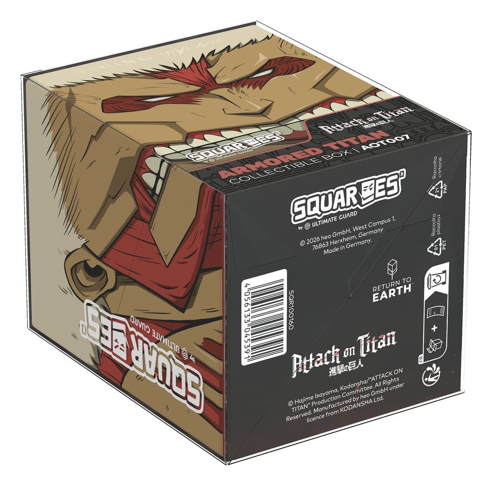Squaroes Squaroe Attack on Titan AOT007 - Armored Titan - Versand: 7 Tage nach Bestellung