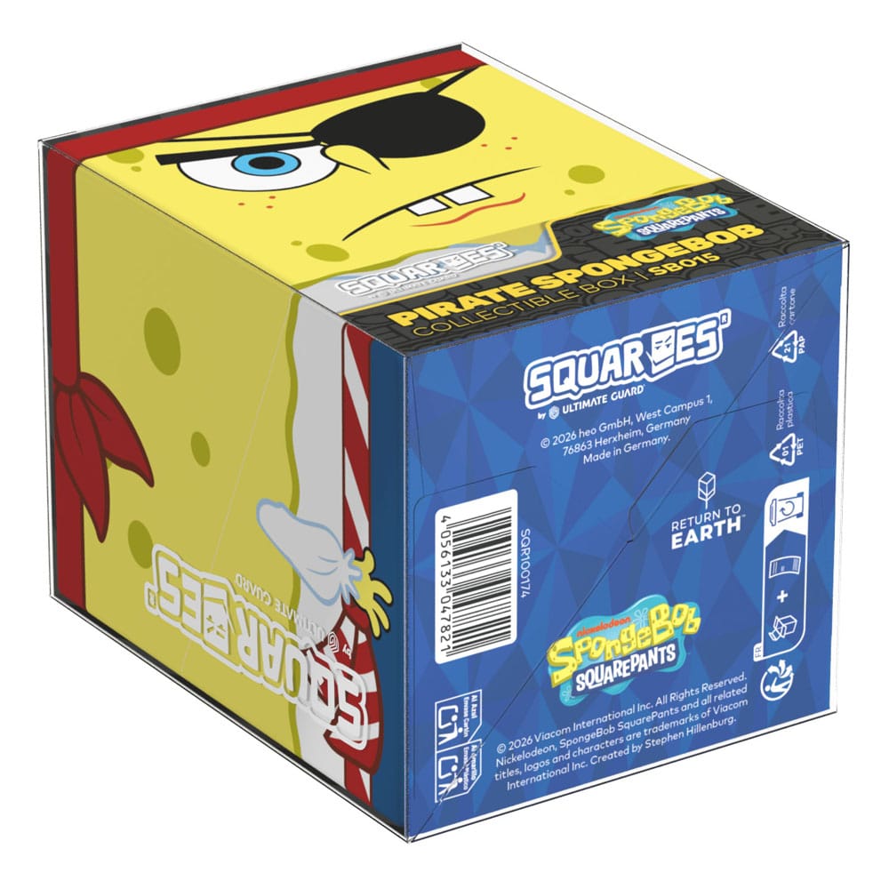 Squaroes Squaroe SpongeBob SquarePants™ SB015 - Pirate Spongebob - Versand: 7 Tage nach Bestellung