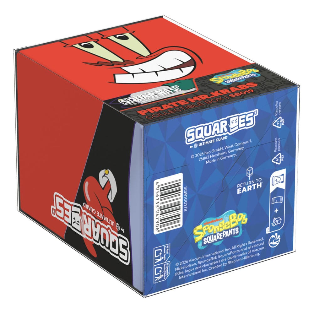 Squaroes Squaroe SpongeBob SquarePants™ SB019 - Pirate Mr Krabs - Versand: 7 Tage nach Bestellung