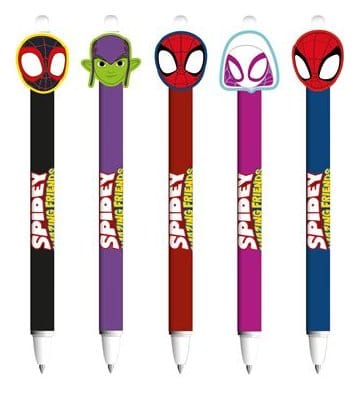Spidey & Friends Radierbarer Gelstift Friends Display (30) - Versand: 7 Tage nach Bestellung