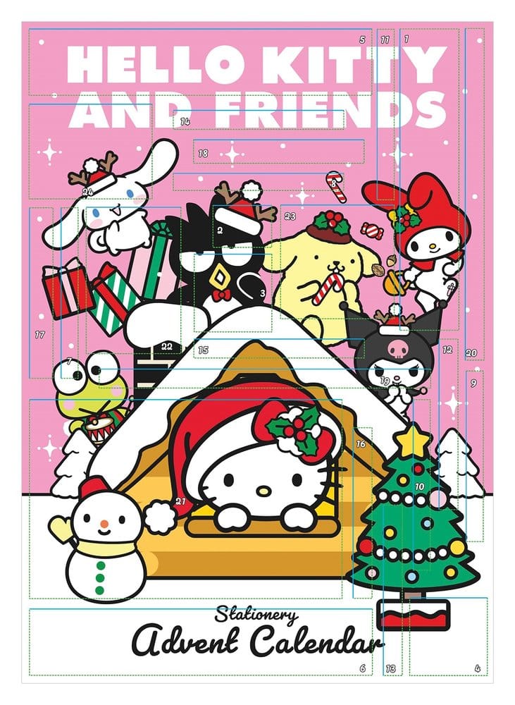 Sanrio (2027) Adventskalender Hello Kitty & Friends Display (8) - Preorder - ETA: 25.11.2026