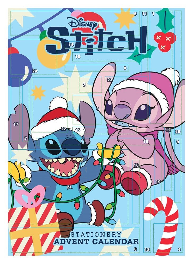 Lilo & Stitch Adventskalender Stitch & Angel (2027) Display (8) - Preorder - ETA: 25.11.2026