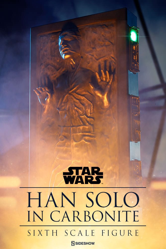Star Wars Fgur 1/6 Han Solo in Carbonite 38 cm - Versand: 5-7 Tage nach Bestellung
