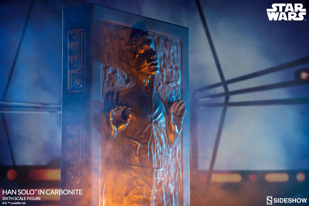 Star Wars Fgur 1/6 Han Solo in Carbonite 38 cm - Versand: 5-7 Tage nach Bestellung