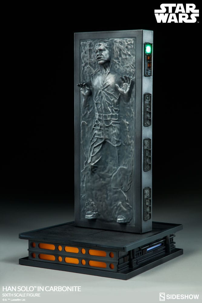 Star Wars Fgur 1/6 Han Solo in Carbonite 38 cm - Versand: 5-7 Tage nach Bestellung