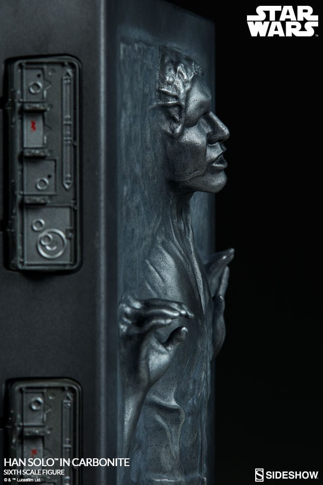 Star Wars Fgur 1/6 Han Solo in Carbonite 38 cm - Versand: 5-7 Tage nach Bestellung