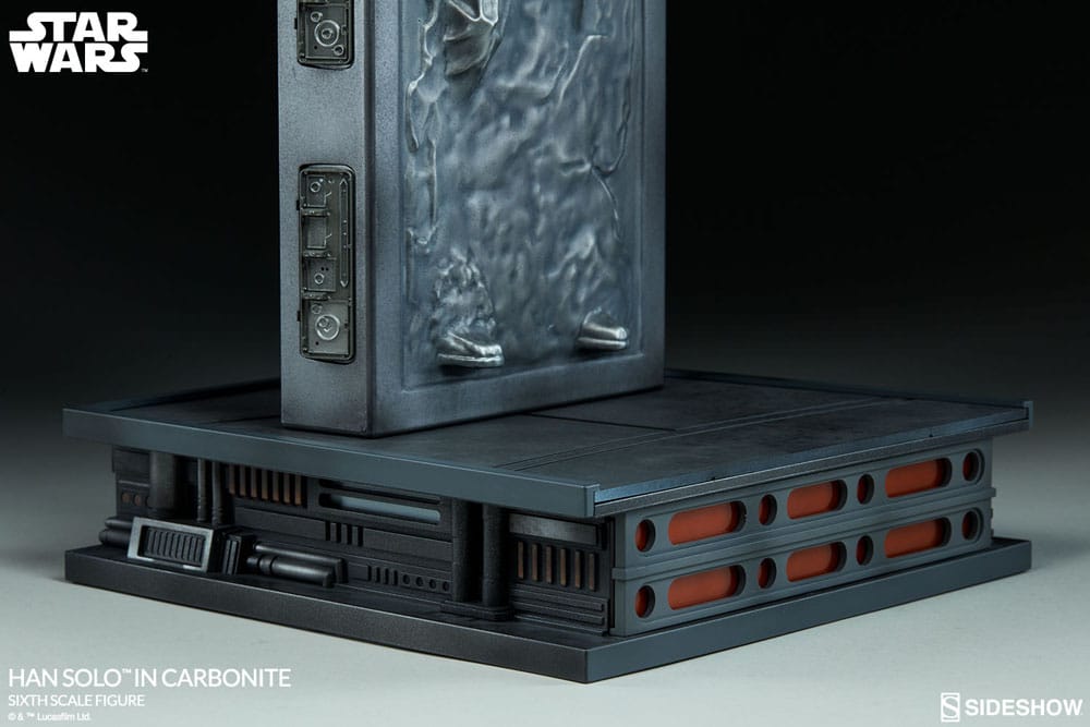 Star Wars Fgur 1/6 Han Solo in Carbonite 38 cm - Versand: 5-7 Tage nach Bestellung