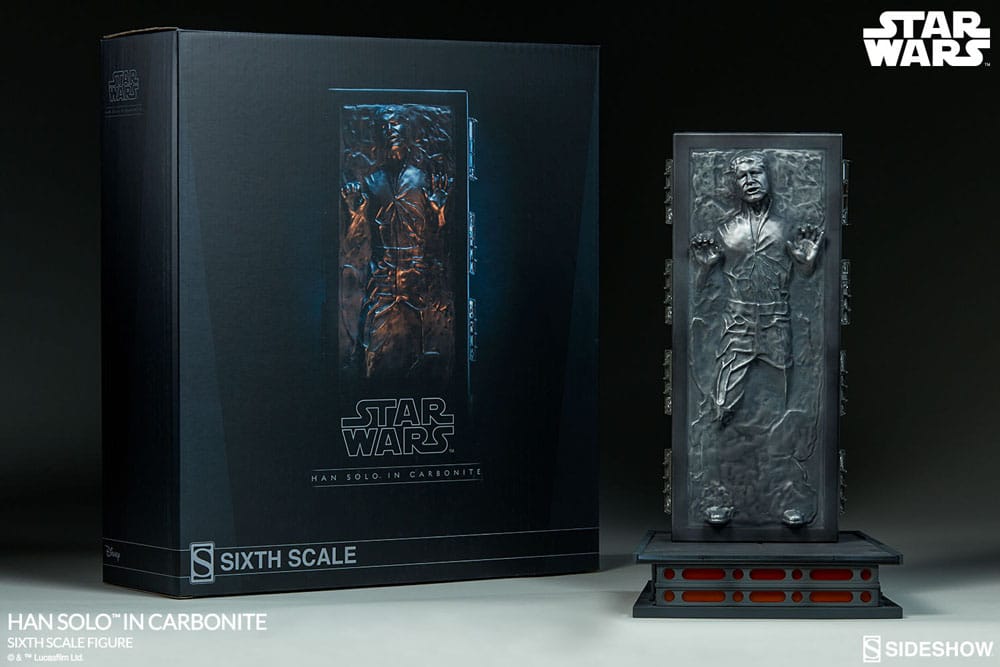 Star Wars Fgur 1/6 Han Solo in Carbonite 38 cm - Versand: 5-7 Tage nach Bestellung