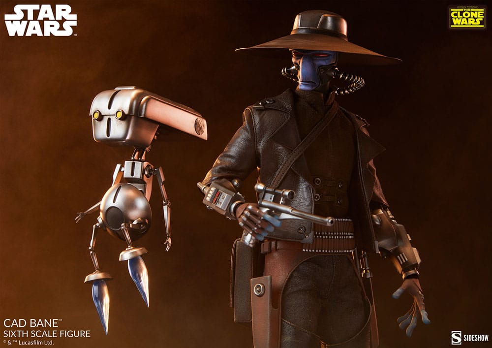 Star Wars The Clone Wars Actionfigur 1/6 Cad Bane 32 cm - Versand: 5-7 Tage nach Bestellung