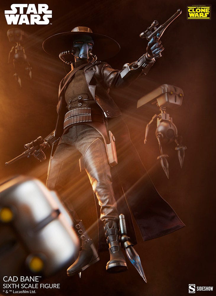 Star Wars The Clone Wars Actionfigur 1/6 Cad Bane 32 cm - Versand: 5-7 Tage nach Bestellung