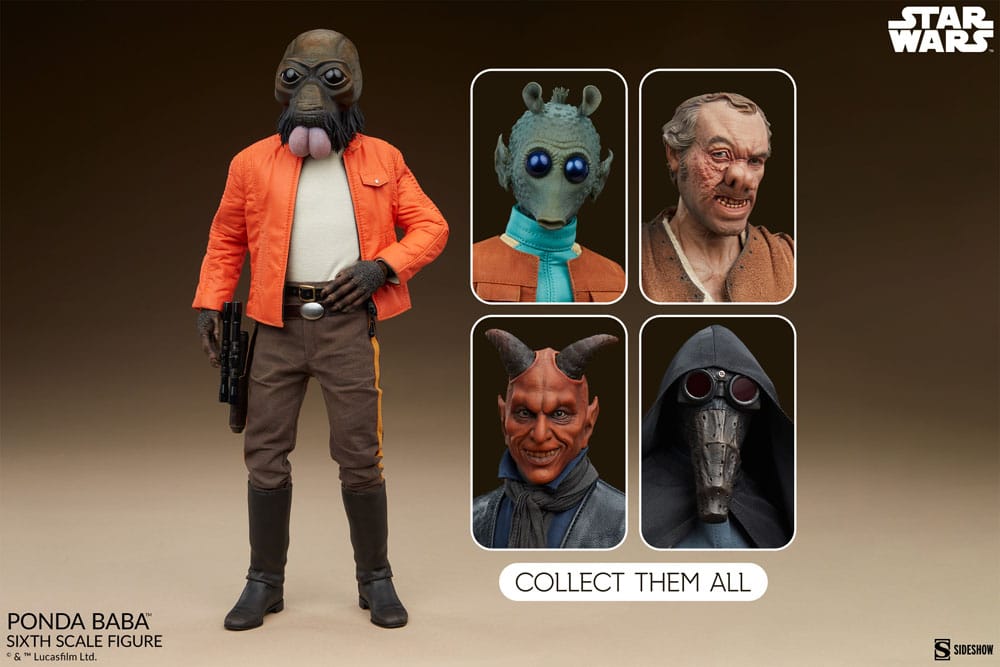 Star Wars Scum & Villainy Actionfigur 1/6 Ponda Baba 30 cm - Versand: 5-7 Tage nach Bestellung