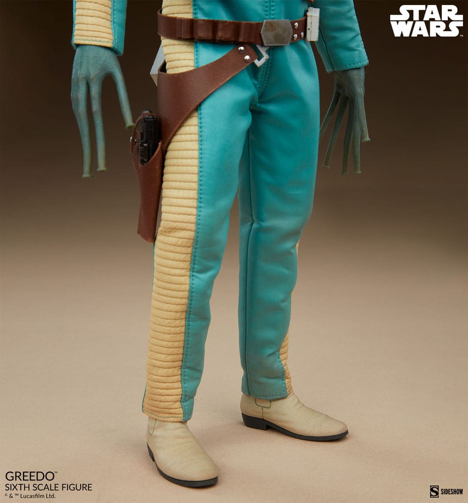 Star Wars Scum & Villainy Actionfigur 1/6 Greedo 30 cm - Versand: 5-7 Tage nach Bestellung