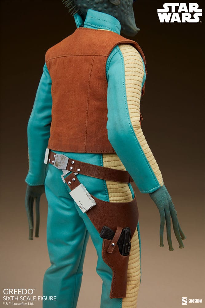 Star Wars Scum & Villainy Actionfigur 1/6 Greedo 30 cm - Versand: 5-7 Tage nach Bestellung