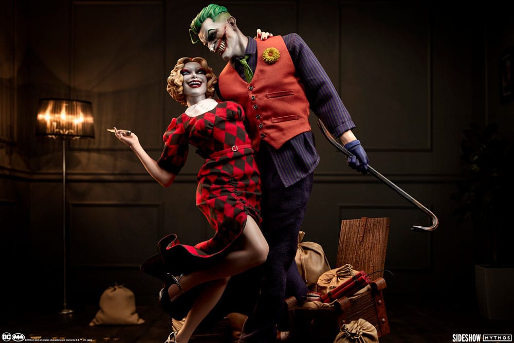 DC Comics Mythos Statue 1/5 The Joker and Harley Quinn: Lawless Love 41 cm - Versand: 5-7 Tage nach Bestellung