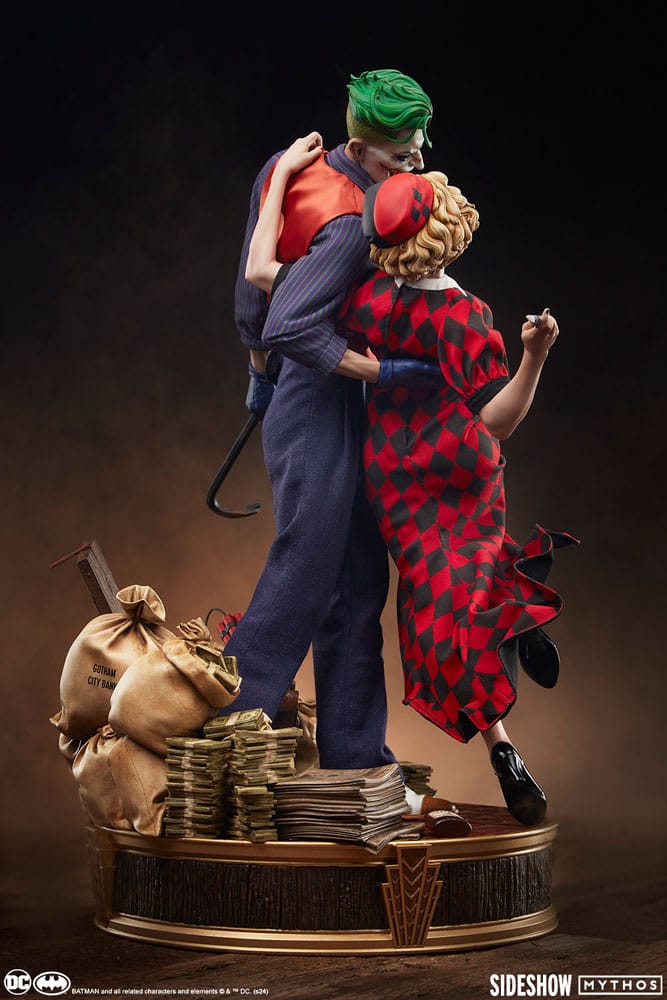 DC Comics Mythos Statue 1/5 The Joker and Harley Quinn: Lawless Love 41 cm - Versand: 5-7 Tage nach Bestellung