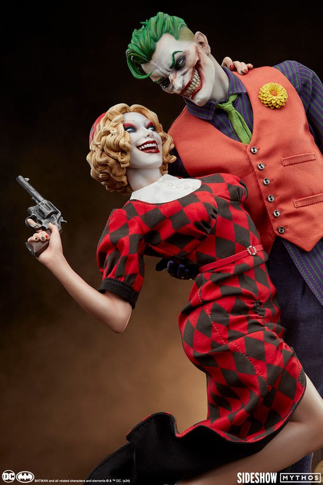 DC Comics Mythos Statue 1/5 The Joker and Harley Quinn: Lawless Love 41 cm - Versand: 5-7 Tage nach Bestellung