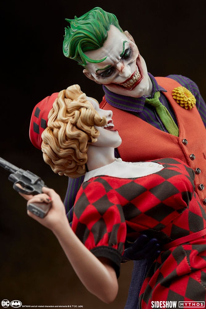 DC Comics Mythos Statue 1/5 The Joker and Harley Quinn: Lawless Love 41 cm - Versand: 5-7 Tage nach Bestellung