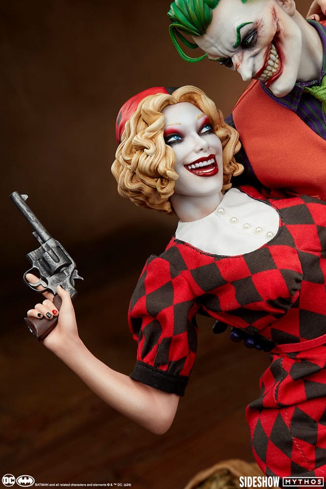 DC Comics Mythos Statue 1/5 The Joker and Harley Quinn: Lawless Love 41 cm - Versand: 5-7 Tage nach Bestellung