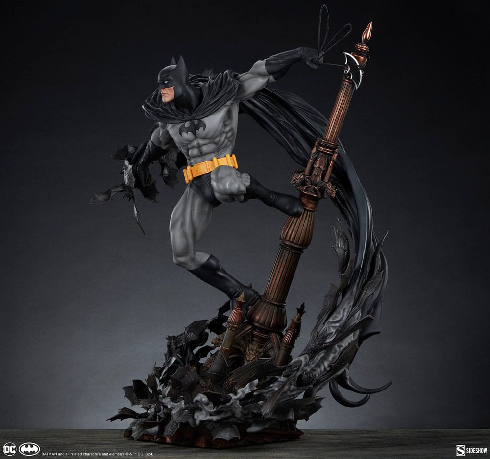 DC Comics Premium Format Statue Batman (Black Variant) Sideshow Exclusive 68 cm - Versand: 5-7 Tage nach Bestellung