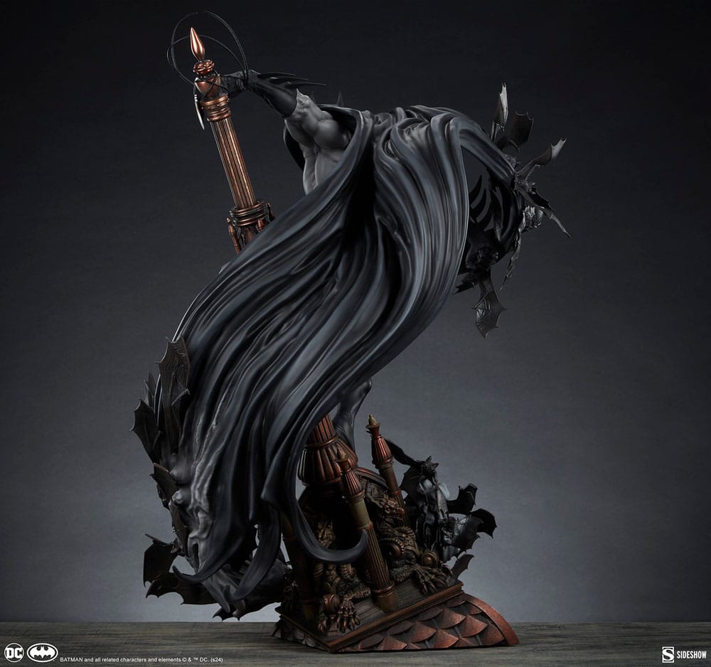 DC Comics Premium Format Statue Batman (Black Variant) Sideshow Exclusive 68 cm - Versand: 5-7 Tage nach Bestellung
