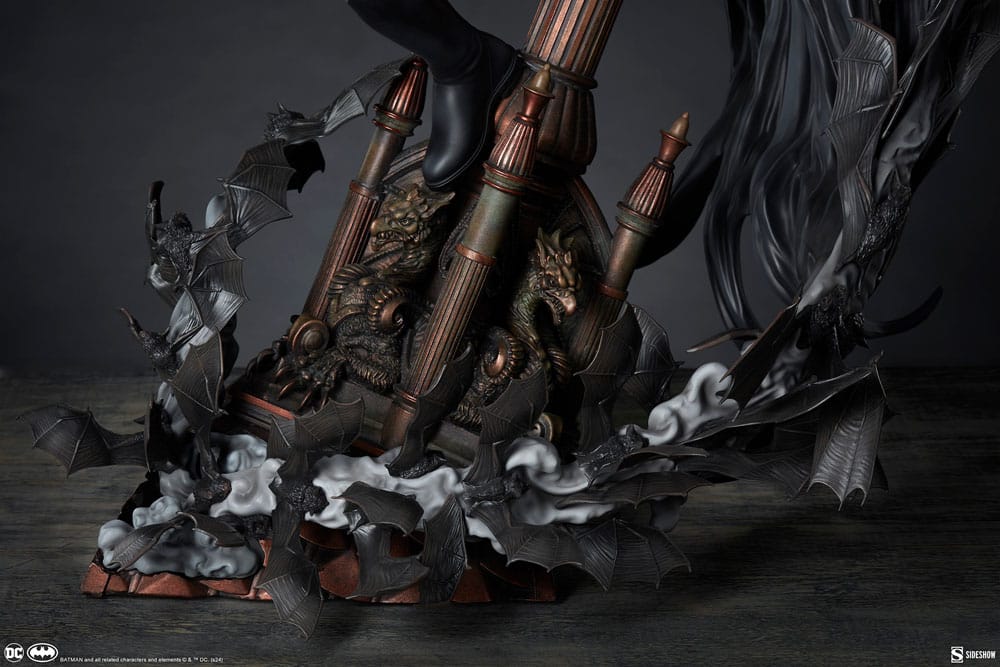DC Comics Premium Format Statue Batman (Black Variant) Sideshow Exclusive 68 cm - Versand: 5-7 Tage nach Bestellung