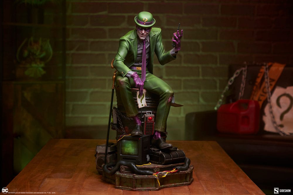 DC Comics Premium Format Figur Riddler 49 cm - Preorder - ETA: 25.11.2025