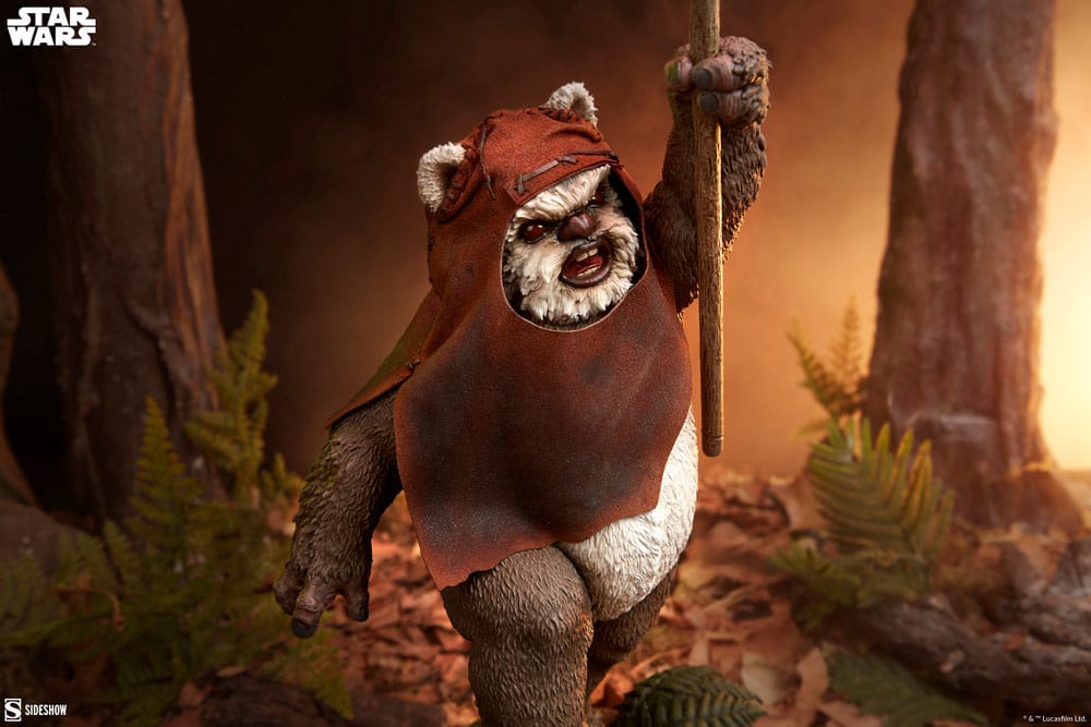 Star Wars: Episode VI - Die Rückkehr der Jedi-Ritter Premium Format Statue Wicket 46 cm - Preorder - ETA: 25.02.2026