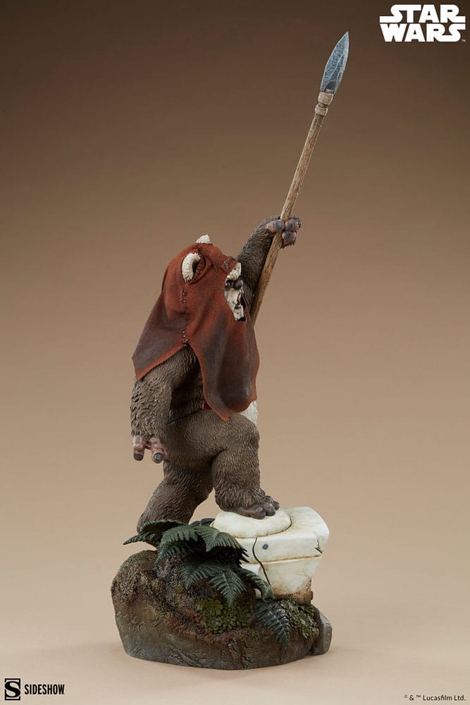 Star Wars: Episode VI - Die Rückkehr der Jedi-Ritter Premium Format Statue Wicket 46 cm - Preorder - ETA: 25.02.2026