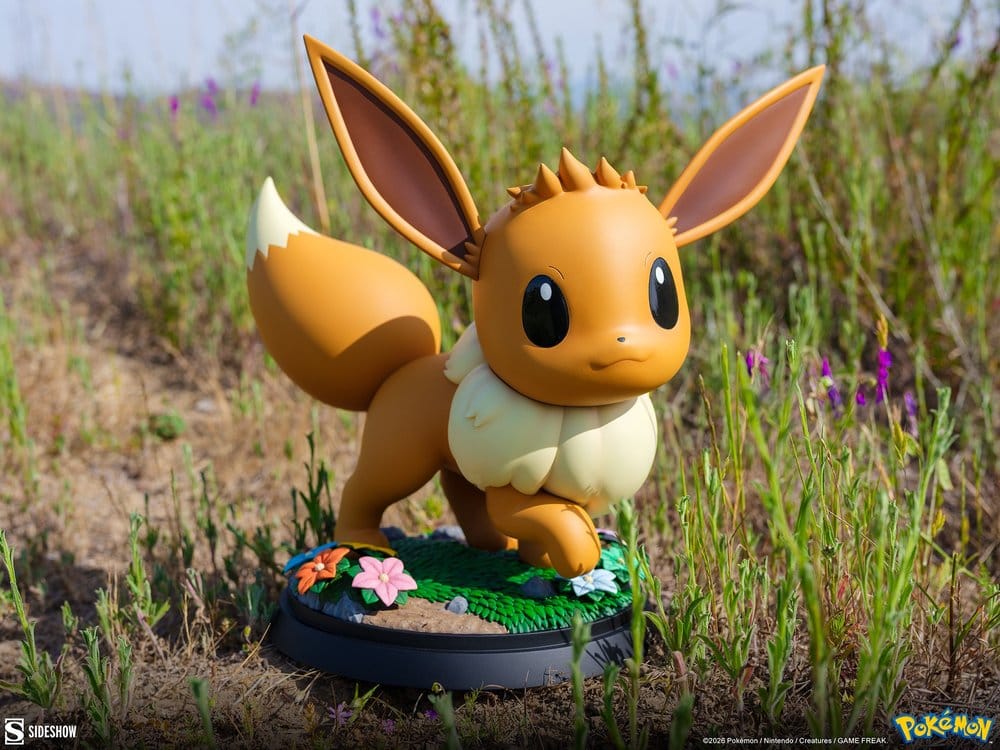 Pokémon Life-Size Figur Evoli 34 cm - Preorder - ETA: 25.01.2027