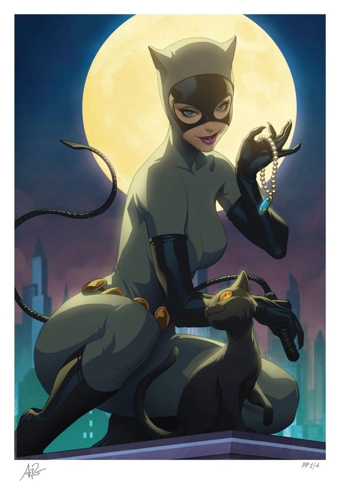 DC Comics Kunstdruck Catwoman: Batman the Animated Series 46 x 61 cm - ungerahmt - Preorder - ETA: 22.06.2026