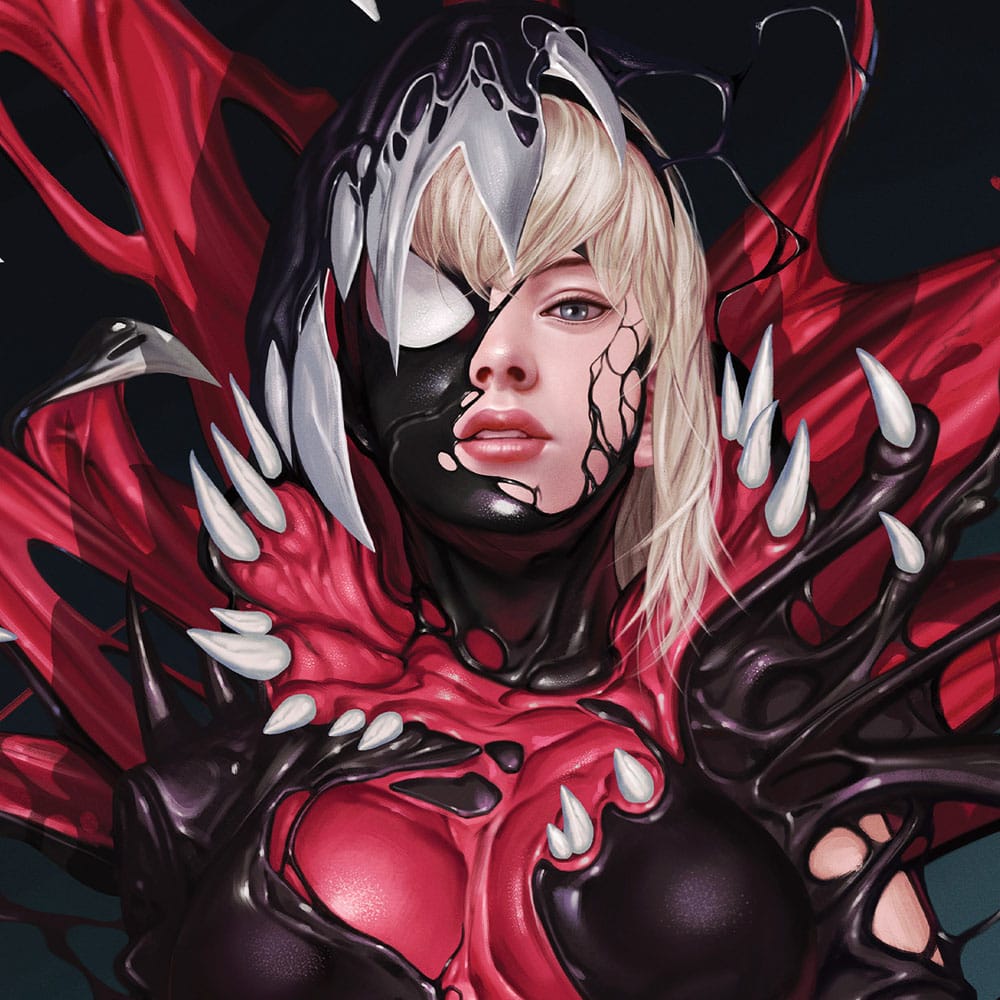 Marvel Kunstdruck Gwenom vs. Carnage (King in Black: Gwenom vs. Carnage #1 (2021)) 61 x 45 cm - ungerahmt - Preorder - ETA: 26.01.2026