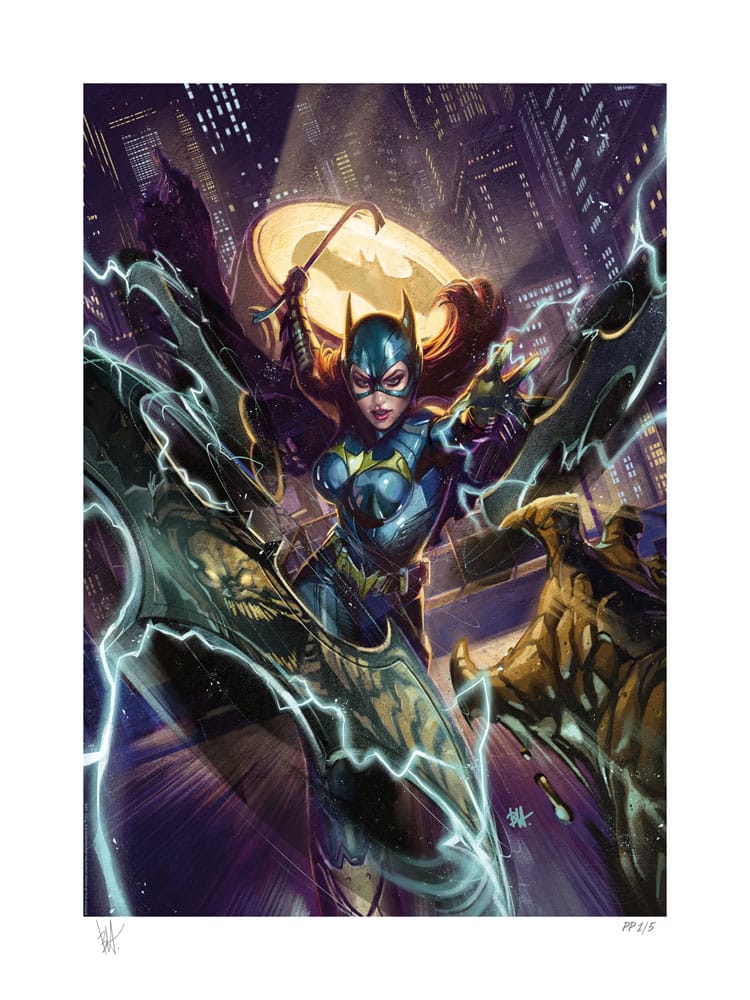 DC Comics Kunstdruck Batgirl 46 x 61 cm - ungerahmt - Versand: 5-7 Tage nach Bestellung