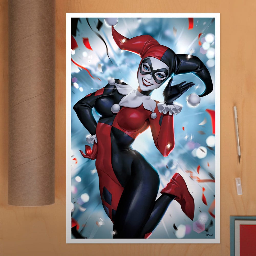 DC Comics Kunstdruck Harley Quinn 41 x 61 cm - ungerahmt - Preorder - ETA: 17.01.2026