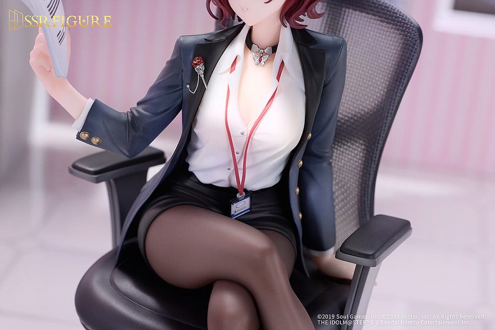 The Idolmaster Shiny Colors x Mahjong Soul PVC Figur 1/7 Madoka Higuchi Effortless Work Ver. 21 cm - Preorder - ETA: 25.08.2027