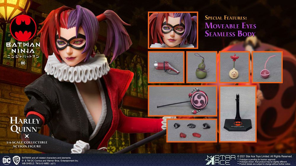 Batman Ninja My Favourite Movie Actionfigur 1/6 Harley Quinn Normal Ver. 30 cm - Preorder - ETA: 25.11.2026