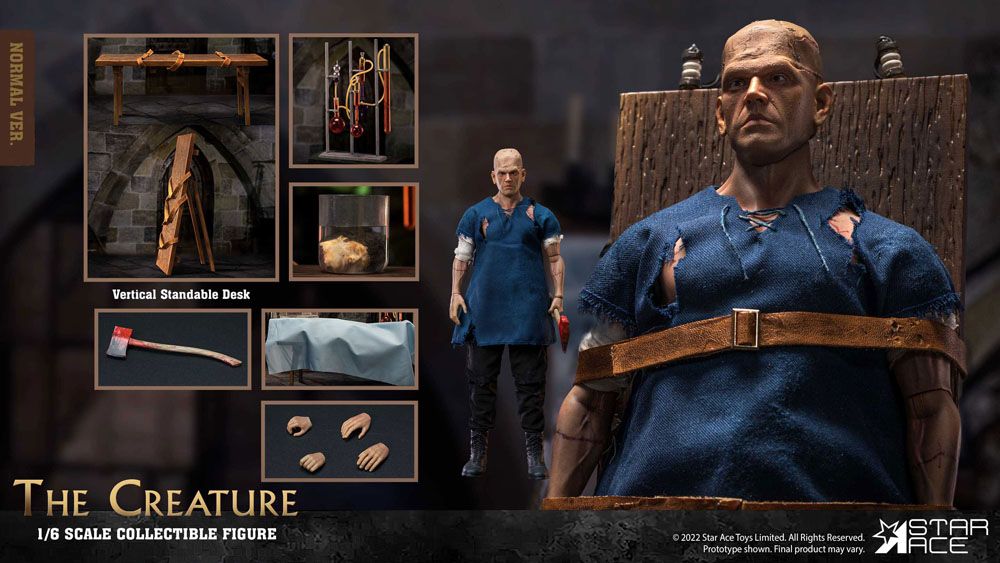 Frankensteins Schrecken My Favourite Movie Actionfigur 1/6 The Creature 30 cm - Preorder - ETA: 28.12.2026
