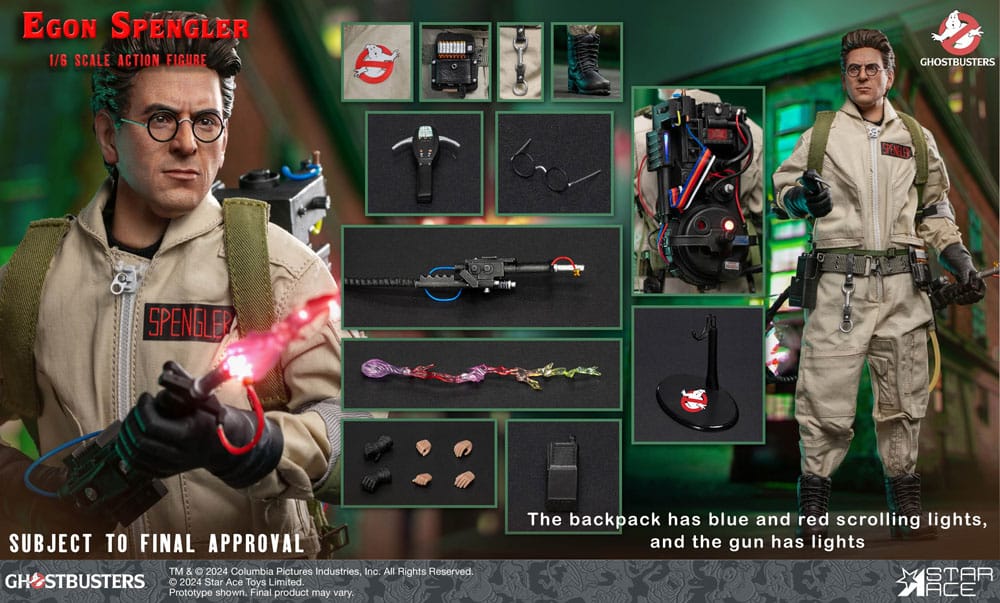 Ghostbusters (1984) Actionfigur 1/6 Egon Spengler 30 cm - Versand: 5-7 Tage nach Bestellung